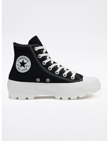 Chuck Taylor All Star Lugged High Black/White/Black Shoes paiement sécurisé