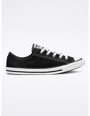 Chuck Taylor All Star Dainty GS Black/White/Black Shoes la livraison gratuite