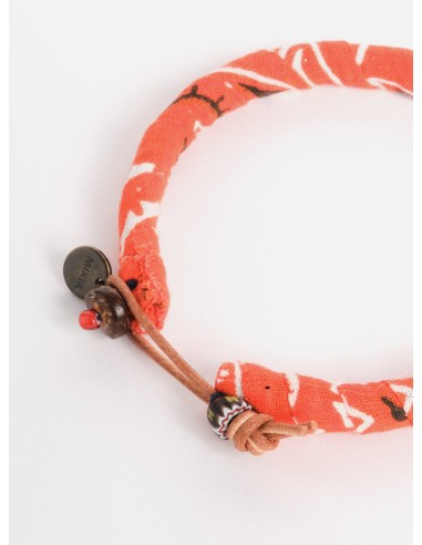 Mikia Bracelet in Orange Bandana Les êtres humains sont 