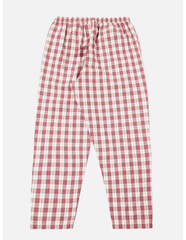 Universal Works Pyjama in Red Cotton Check Le MVP de beaucoup