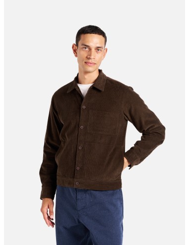 Universal Works Uniform Jacket in Brown Fine Cord Le MVP de beaucoup