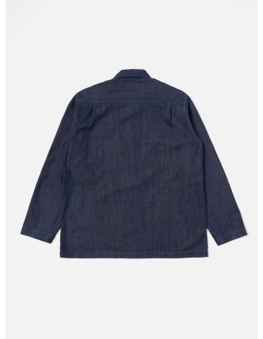 Universal Works Dockside Jacket in Indigo Recycled Mix Denim Par le système avancé 