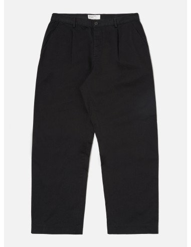 Universal Works Duke Pant in Black Twill shop