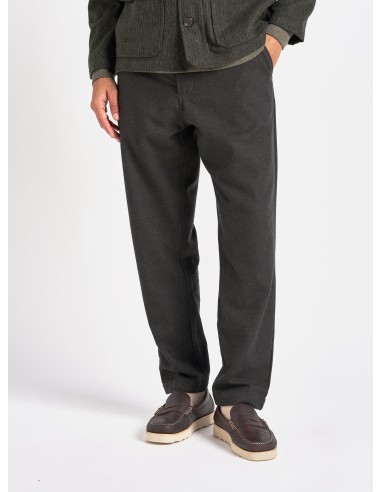 Universal Works Military Chino in Olive Upcycled Italian Tweed le concept de la Pate a emporter 