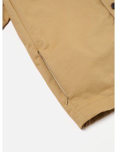 Universal Works Tech Overshirt in Sand Brushed Polytech à prix réduit toute l'année