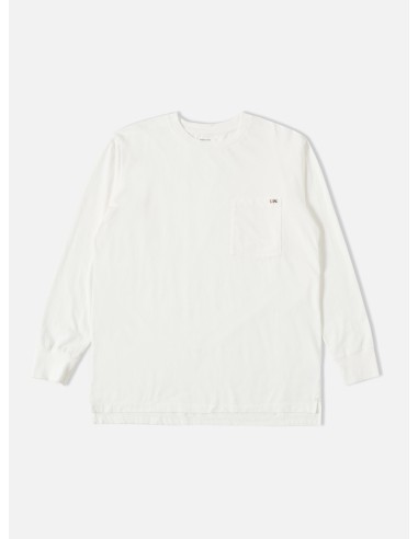 Universal Works L/S Tee in Ecru Organic Jersey solde