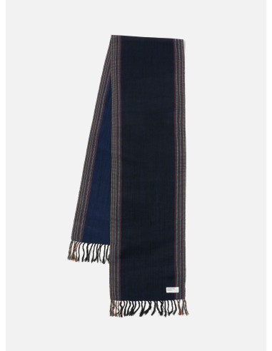 Universal Works Wool Scarf in Navy Merino Wool Véritable concentré