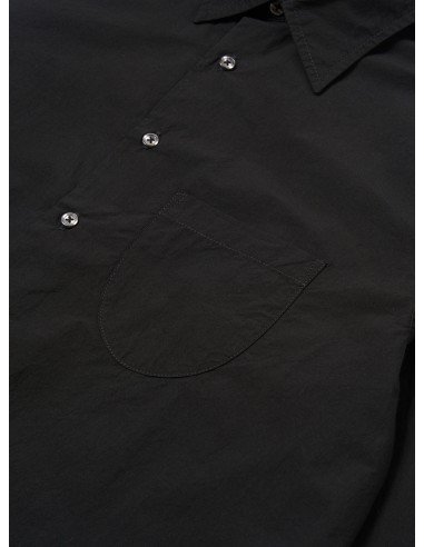 Universal Works Lazy Day Shirt in Black Typewriter Chambray acheter en ligne