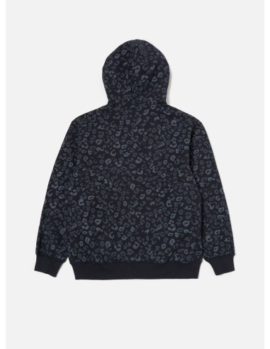 Universal Works New York Hoody in Navy Leopard Brush Back Toutes les collections ici