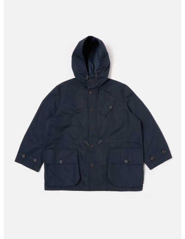 Universal Works Boston Parka in Navy Brushed Polytech meilleur choix