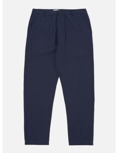 Universal Works Military Chino in Navy Cotton Pinstripe l'évolution des habitudes 