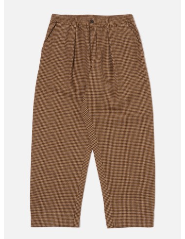 Universal Works Oxford Pant in Sand Houndstooth Tweed JUSQU'A -70%! 