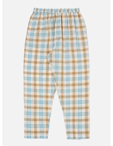 Universal Works Pyjama Pant in Ecru Madras Check pas cher chine