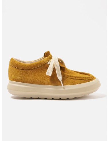 Wander FD/08 in Mustard Hairy Suede Amélioration de cerveau avec