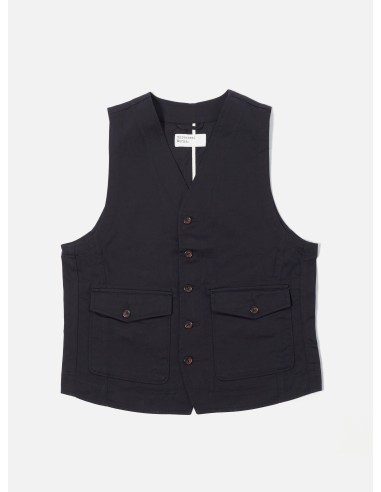 Universal Works Field Waistcoat in Black Twill sélection de produits