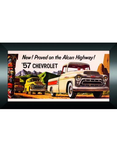 1957 Chevy Truck Billboard Banner france