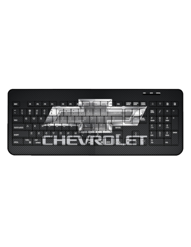 Chevrolet Carbon Fiber Wireless Keyboard en stock