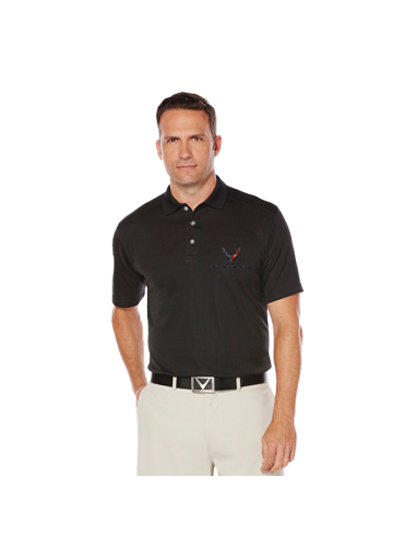 Corvette C8 Men's Callaway Performance Polo Jusqu'à 80% De Réduction