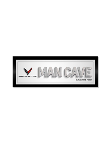 Corvette Generation 8 Man Cave Framed Art meilleur choix