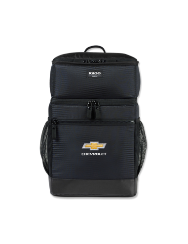 Chevrolet Igloo Maddox Backpack 28-Can Cooler rembourrage situé sous