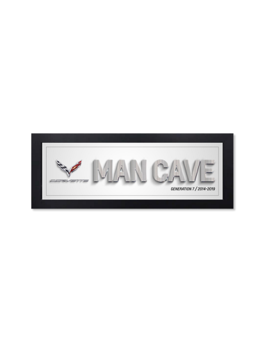 Corvette Generation 6 Man Cave Framed Art votre restaurant rapide dans 