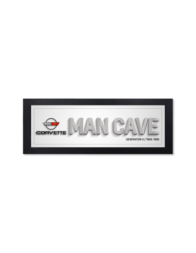 Corvette Generation 4 Man Cave Framed Art store