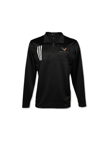 Corvette C8 Adidas 3-Stripe 1/4 Zip pour bénéficier 