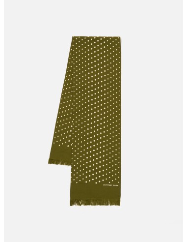 Universal Works Short Scarf in Green Dot Print meilleur choix