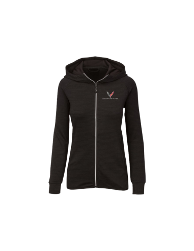 Corvette C8 Women's Fossa Hooded Full-Zip Vous souhaitez 