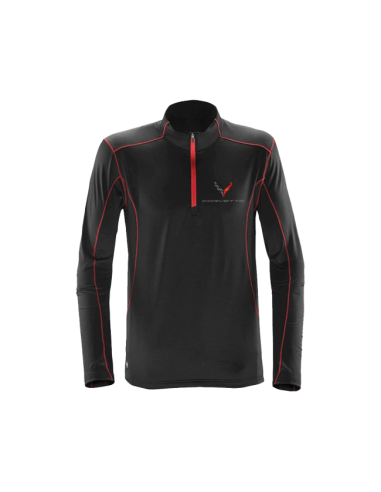 C8 Corvette Stingray Quarter-Zip Fleece la colonne vertébrale