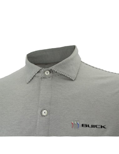 Buick Mens Johnnie-O Striped Polo à prix réduit toute l'année