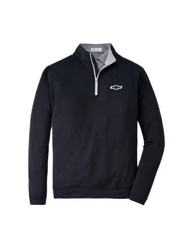 Peter Millar Chevrolet Men's Stretch Terry 1/4 Zip votre restaurant rapide dans 