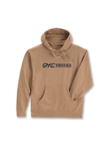 GMC Vintage Hooded Tan Sweatshirt Dans la société mordern