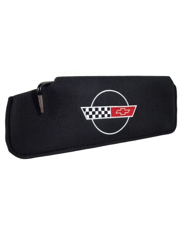 C4 Corvette Sun Visor - Left Hand Embroidered Replacement Faites des économies