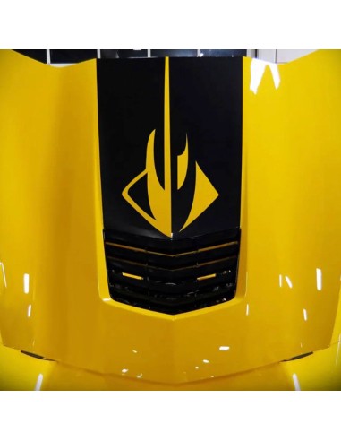 C7 Corvette Stinger Stripe Hood Decal Par le système avancé 