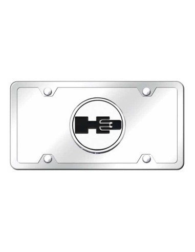 Hummer H3 Plate Kit- Chrome on Mirrored shop