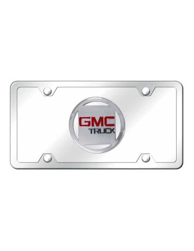 GMC Plate Kit - Chrome on Mirrored la livraison gratuite