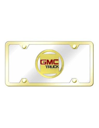 GMC Plate Kit - Gold on Mirrored Fin de série