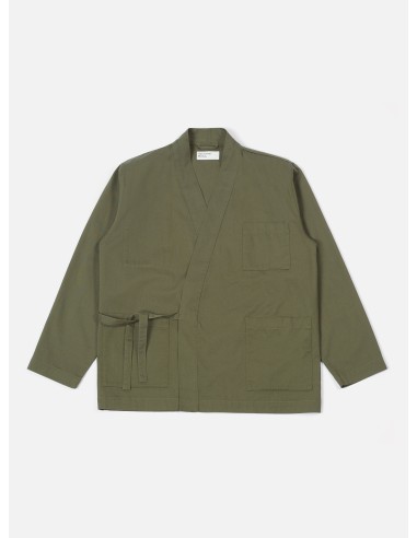 Universal Works Kyoto Work Jacket in Light Olive Twill prix pour 