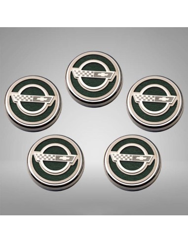 1984-1996 C4 Corvette - C4 Style Fluid Cap Cover Sets 5Pc - Manual Transmission une grave pollution 