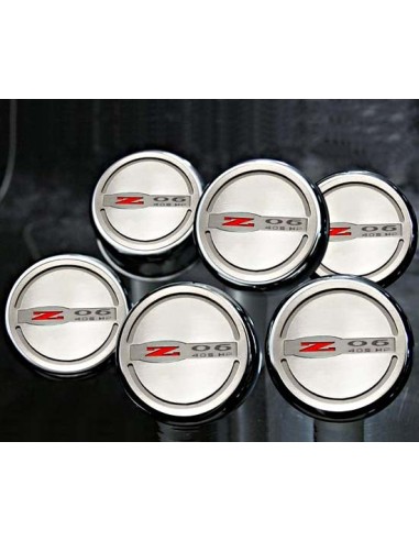 2002-2004 C5 & Z06 Corvette - Z06 405HP Style Executive Series Fluid Cap Cover 6Pc Set - Manual Trans Les magasins à Paris