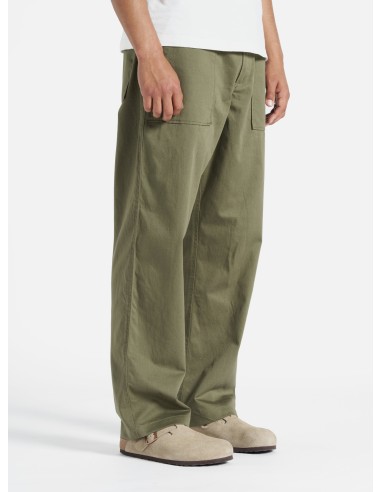 Universal Works Fatigue Pant in Light Olive Twill Jusqu'à 80% De Réduction