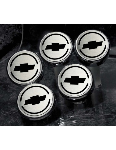 1997-2013 C5/C6 Corvette - Chevrolet 'Bowtie' Fluid Cap Covers 5Pc Auto Transmission français