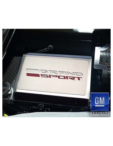 2016-2019 C7 Corvette Grand Sport - Fuse Box Cover Grand Sport Style - Stainless Steel 2 - 3 jours ouvrés.