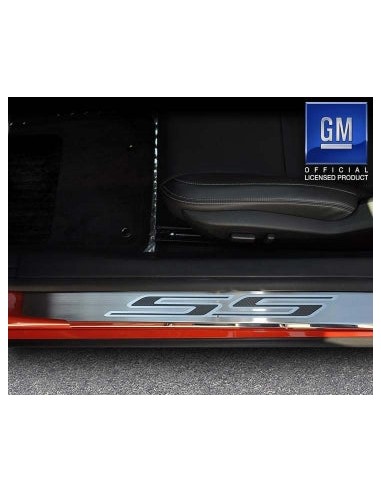 2010-2015 Camaro SS - Outer Door Sills with 'SS' Inlay 2Pc - Stainless Steel Comparez et commandez 