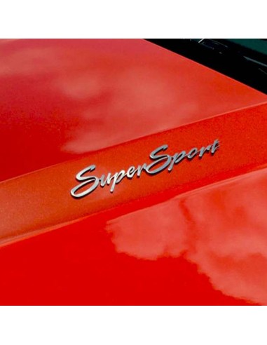 Camaro SS - SuperSport Emblems 2Pc - Polished Stainless Steel en ligne