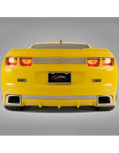 2010-2013 Camaro - SS Trunk Lid Plate - Polished Voir les baskets