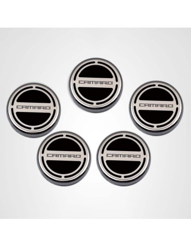 2010-2022 Camaro - Engine Fluid Cap Covers CAMARO Style 5Pc - V6 paiement sécurisé