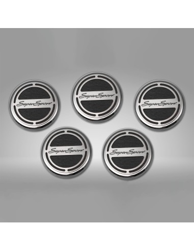 2010-2022 Camaro SS - Engine Fluid Cap Cover Set Super Sport Style Automatic 5Pc france