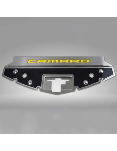 2016-2020 Camaro - Carbon Fiber Front Header Plate CAMARO Style en ligne